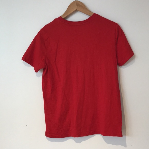 Forever 21 ‘’Happy Hour’’ Red T-Shirt Small - Picture 2 of 3
